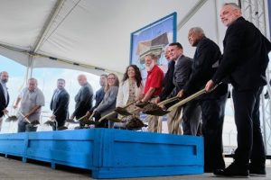 The VIA groundbreaking ceremony